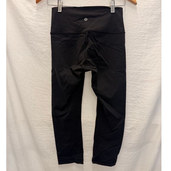 Lululemon Align Crop First Release Version Size 6 Gym Workout Yoga Running - Picture 4 of 5